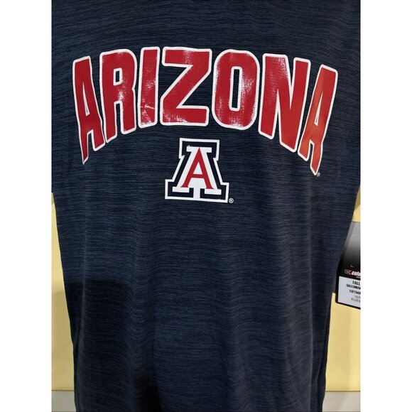 NEW Arizona Wildcats Colosseum Heathered Blue SS T-Shirt Youth M 12-14 - Picture 2 of 5